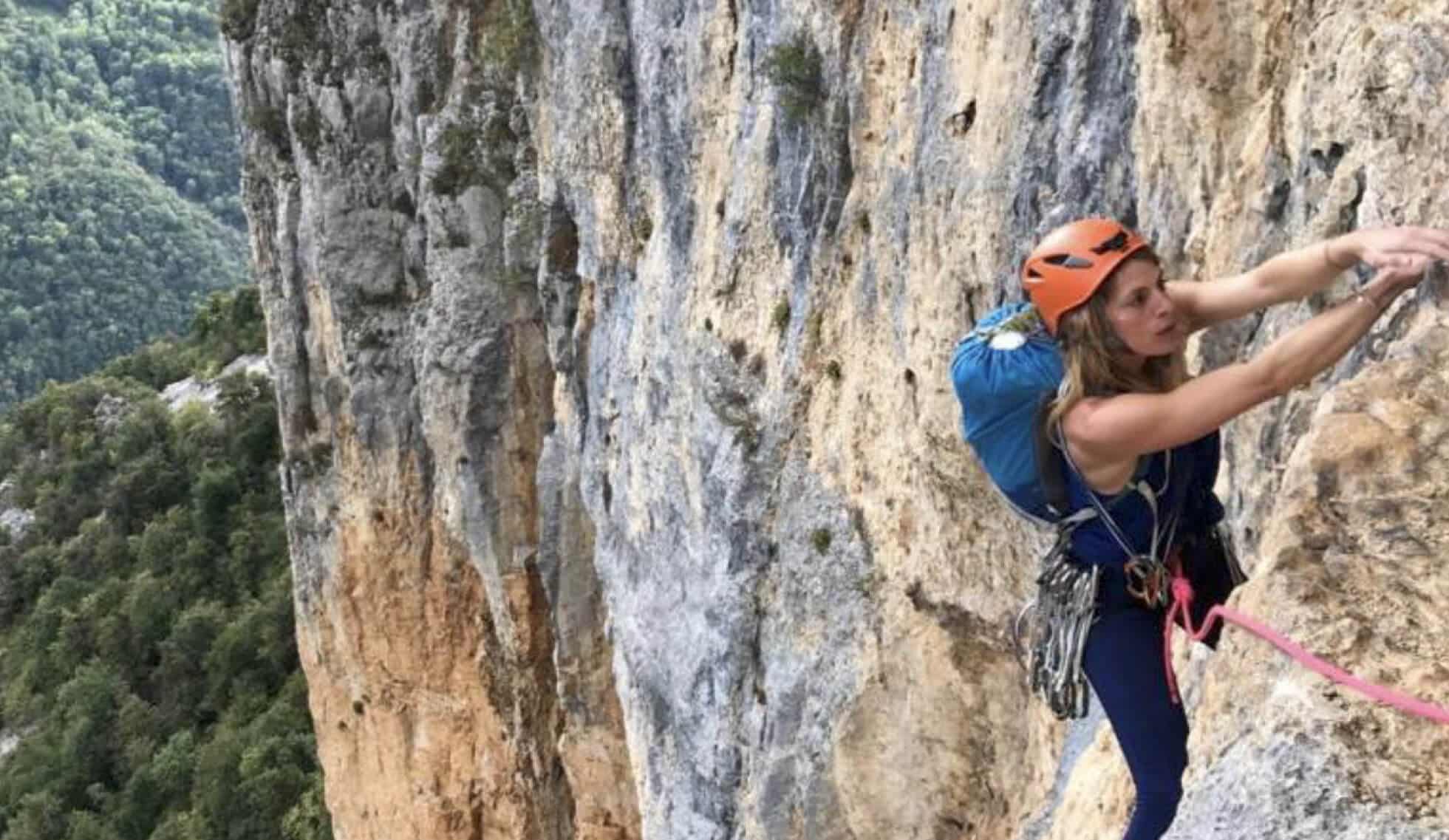 Préparation mentale, grande voie, escalade