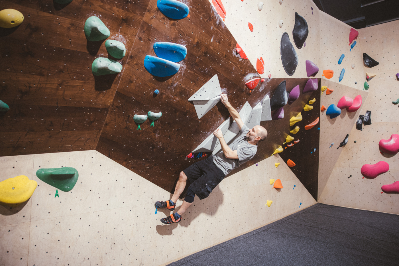 Grimpe à plus de 40 ans - Climbing District