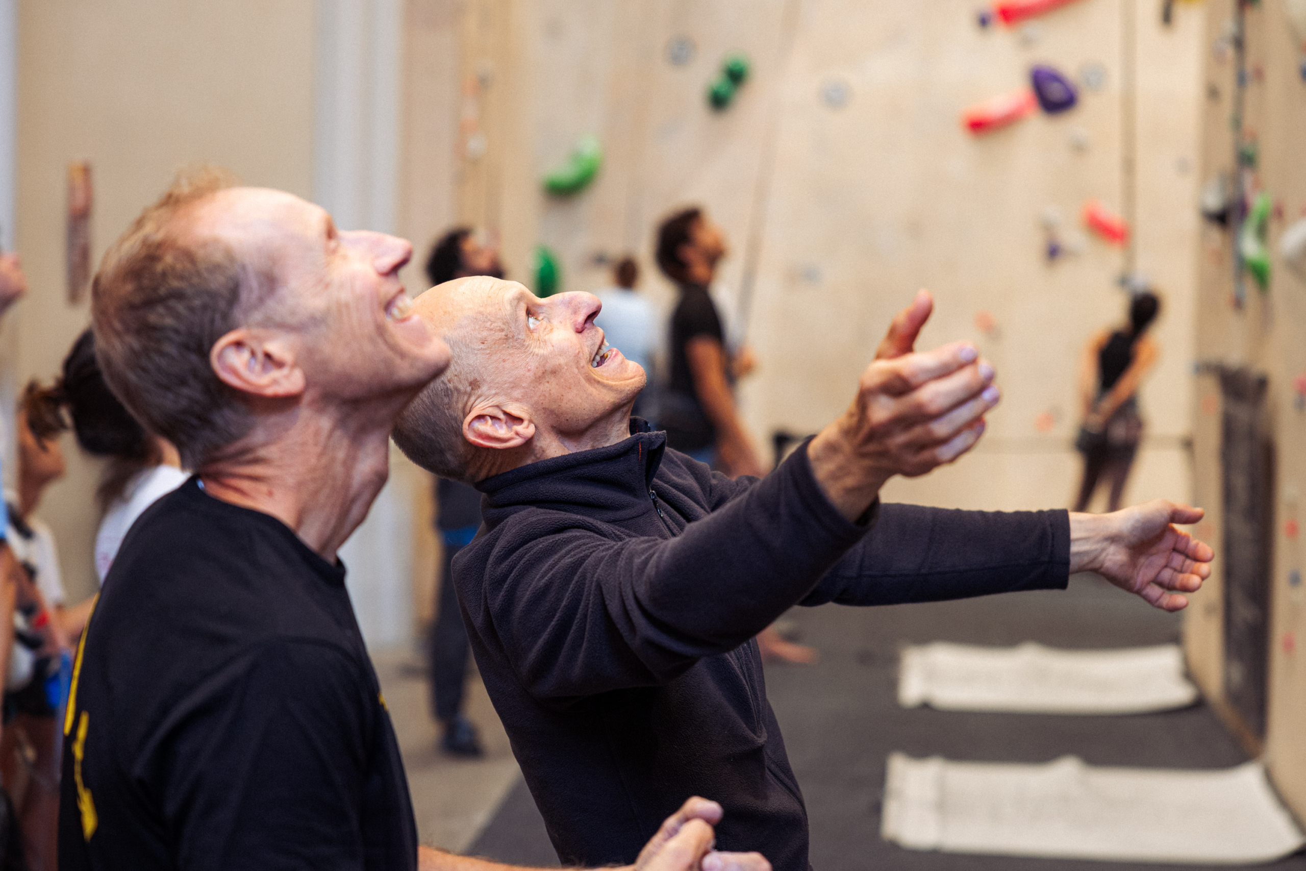 Deux vieux grimpeurs Grimpe à plus de 40 ans - Climbing District