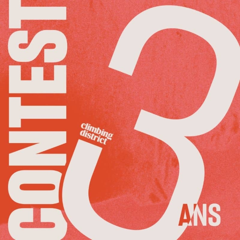 Affiche du contest des 3 ans des Batignolles