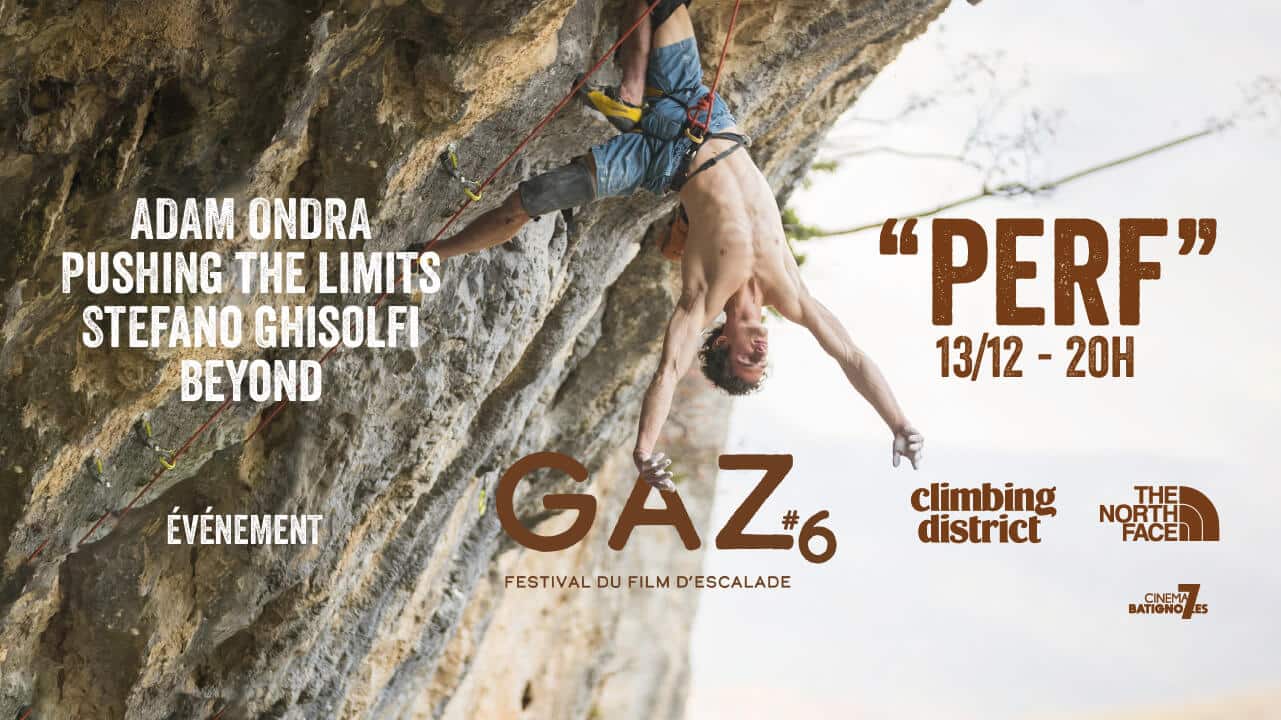 Adam Ondra, Pushing The Limits — Festival du film d'escalade GAZ6 — Climbing District