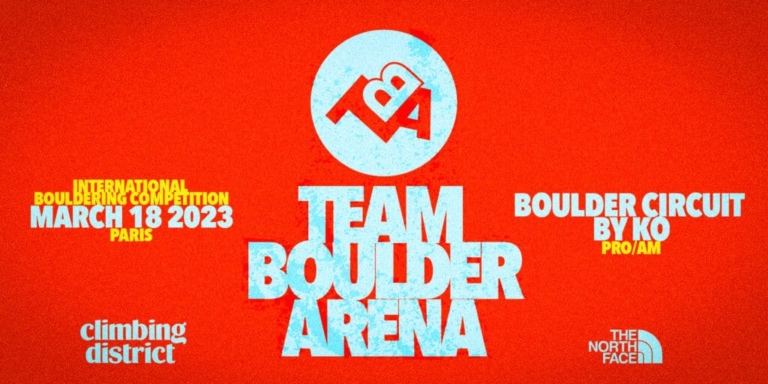 Team Boulder Arena - Climbing District - Logo