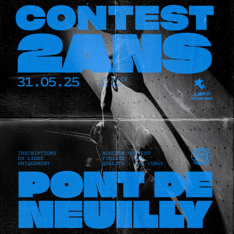 Contest anniversaire 2 ans Pont de Neuilly - Climbing District