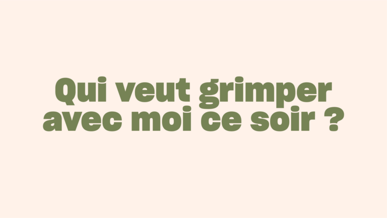 Grimpe dans le 5