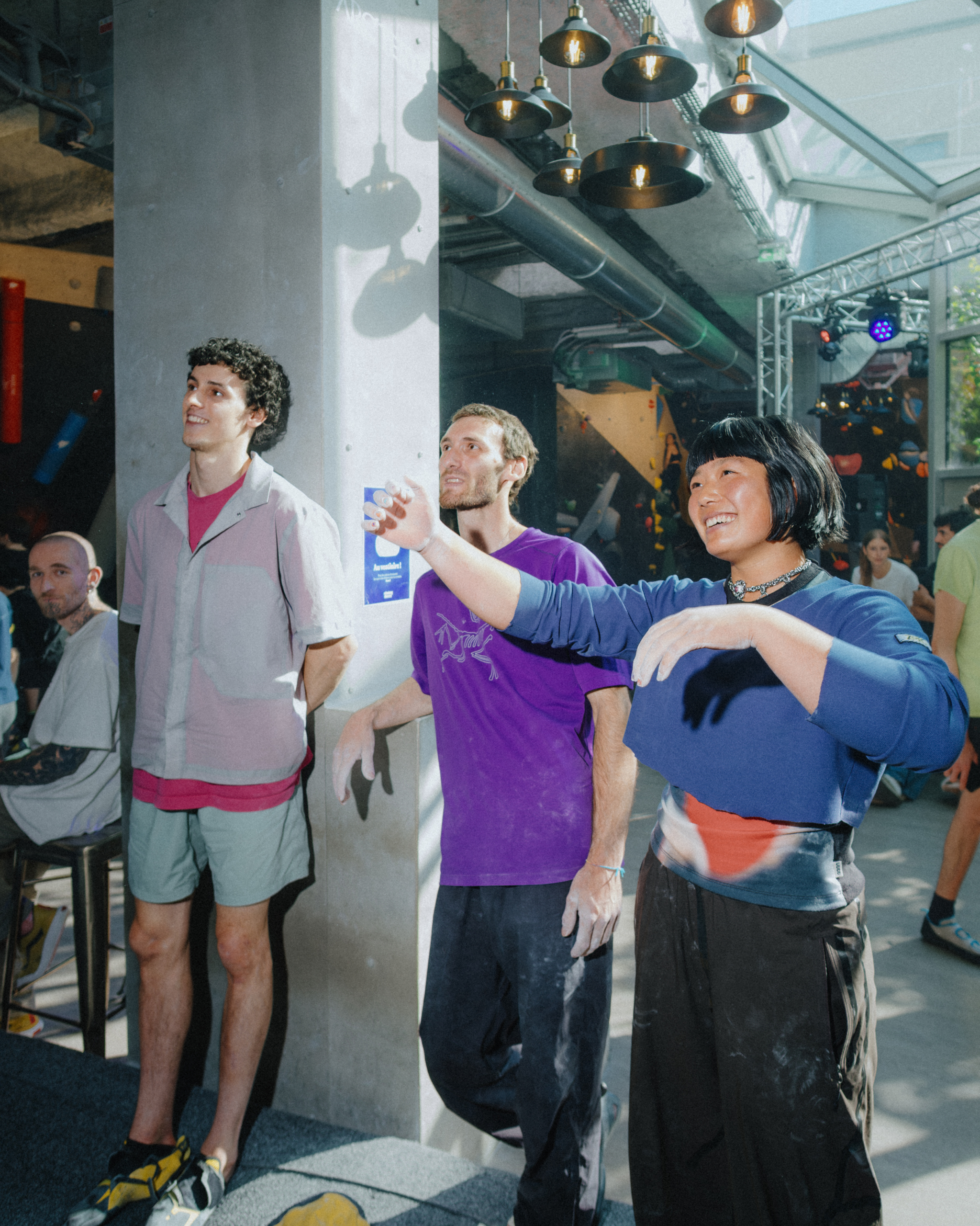 Les Prises de La Bastille - Climbing District - Arc'teryx - Ashima Shiraishi, Clément Lechaptois, Hamish McArthur