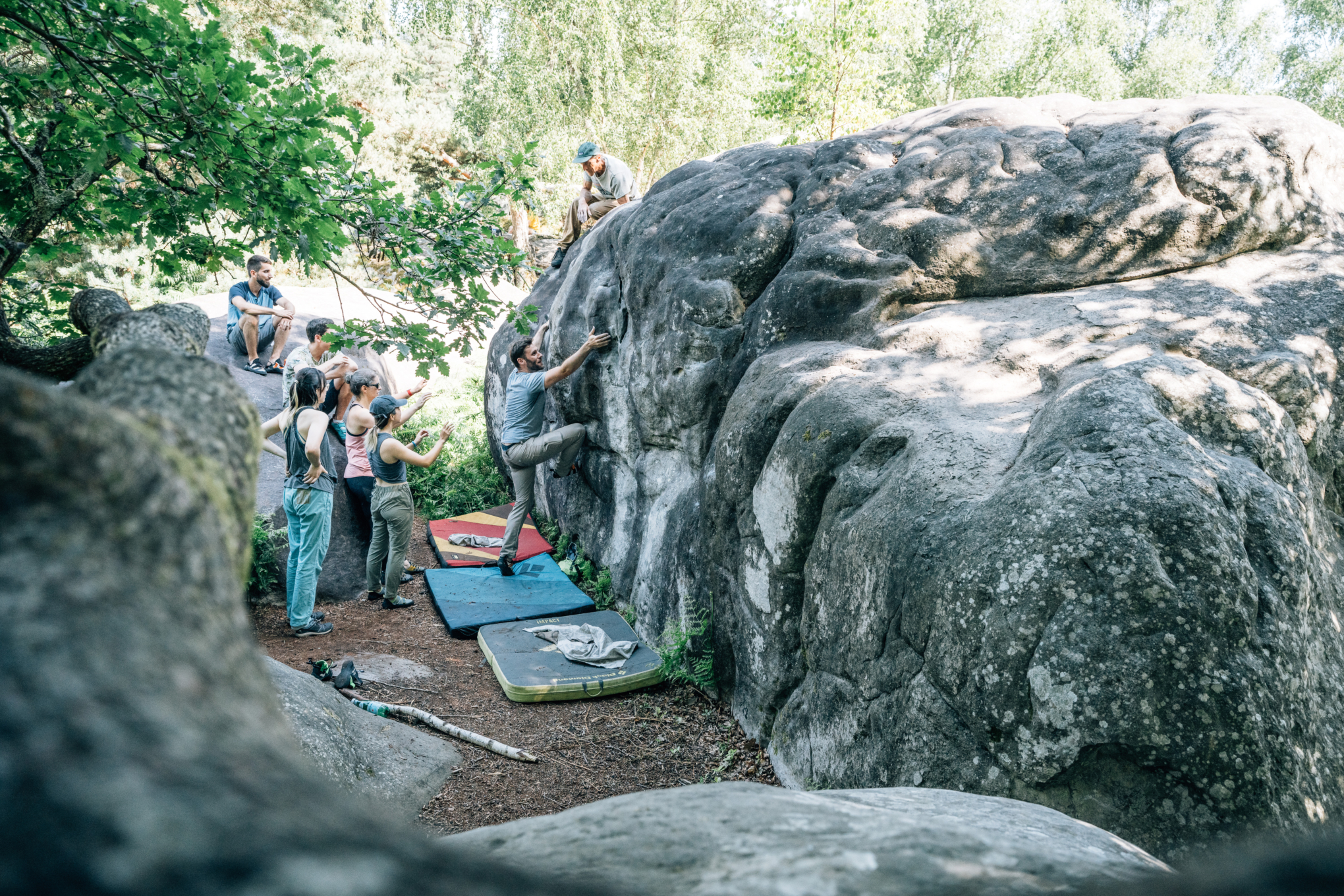 Climbing District escalade Outdoor Fontainebleau