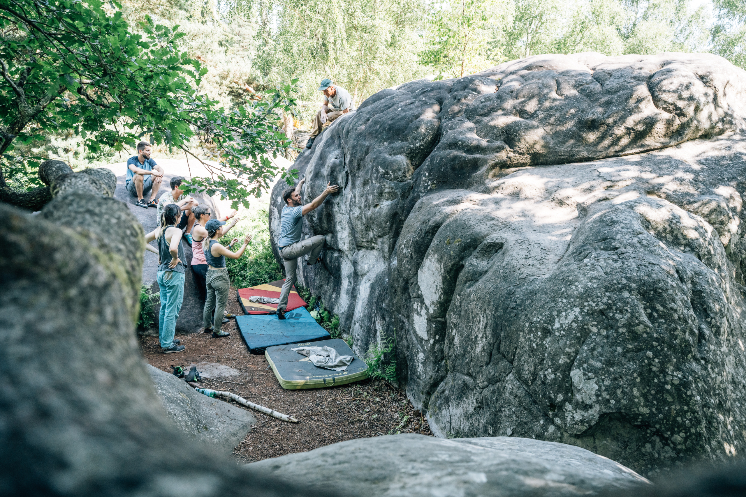 Climbing District escalade Outdoor Fontainebleau