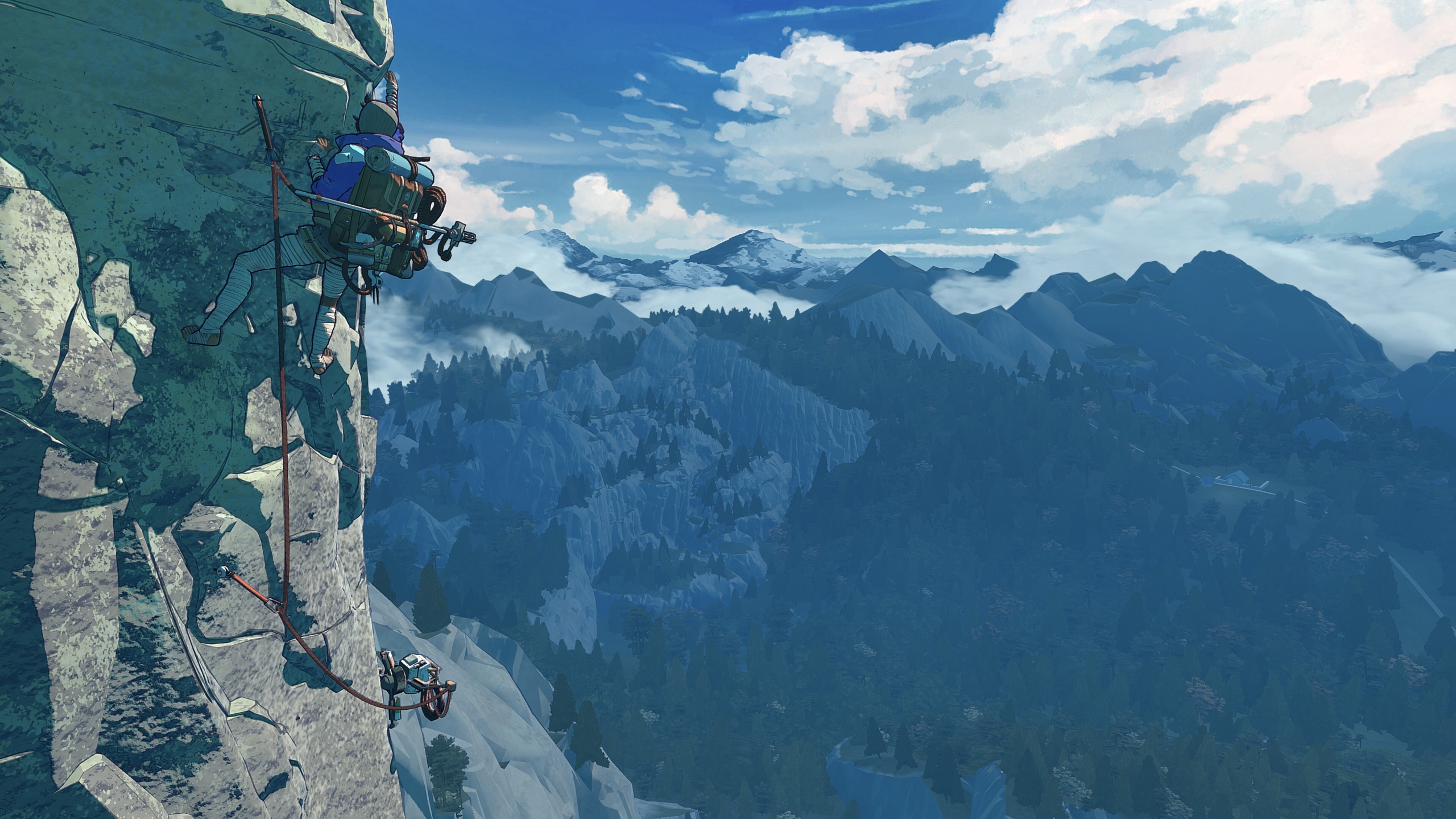 Cairn Jeu video par The Game Baker, partenariat de lancement avec Climbing District