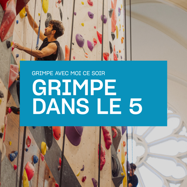 Grimpe dans le 5