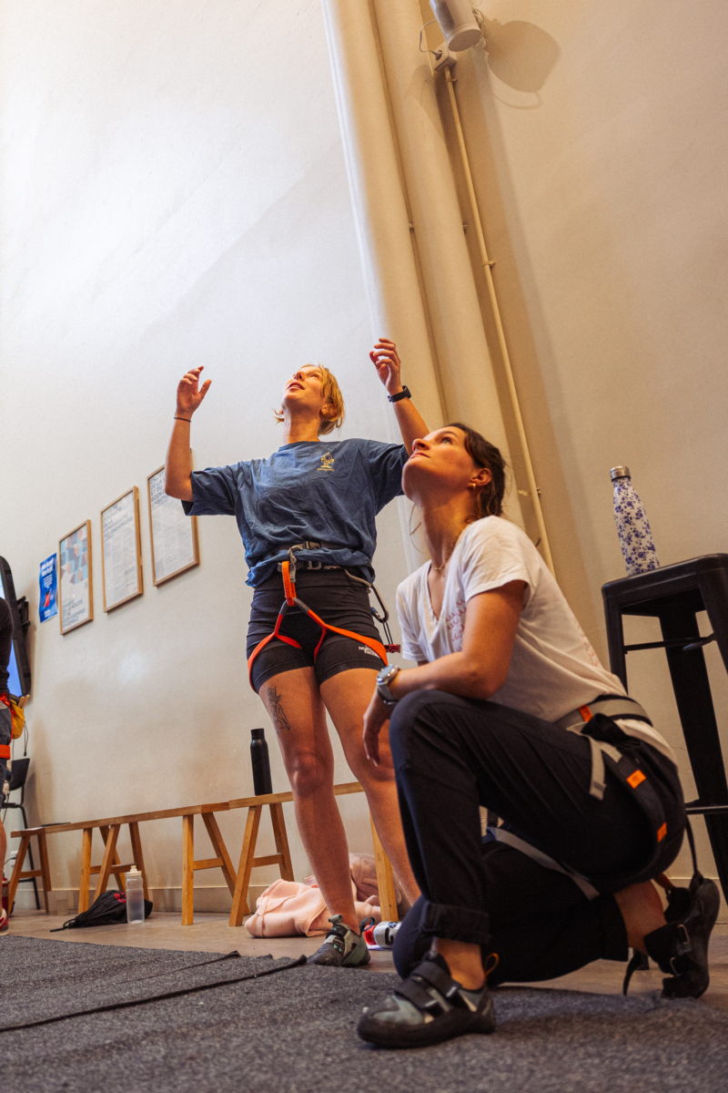 Climbing District Sisters sessions - womens climbing