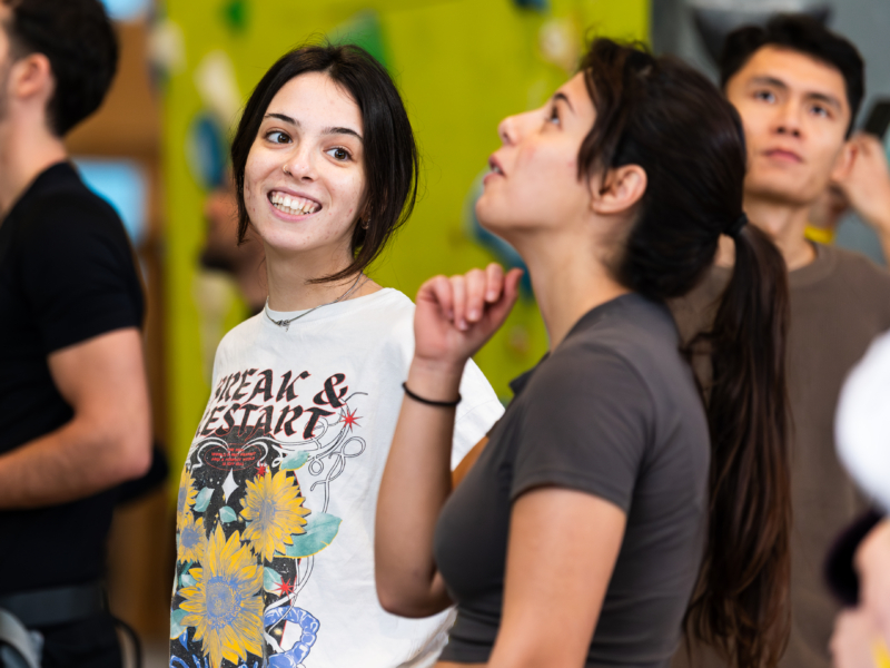 Climbing District Sisters sessions - womens climbing
