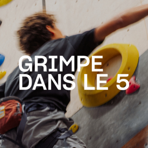 Grimpe dans le 5